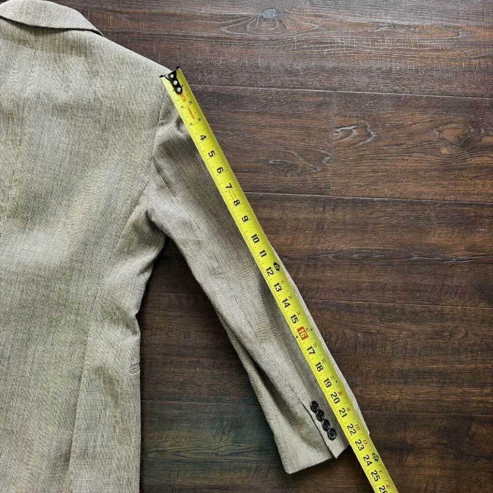 Lauren Ralph Lauren 2-Button Jacket Versatile Office Attire Beige 6 - Picture 9 of 9